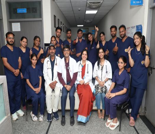 Luv Kush Medical Doctor Team Group Photo